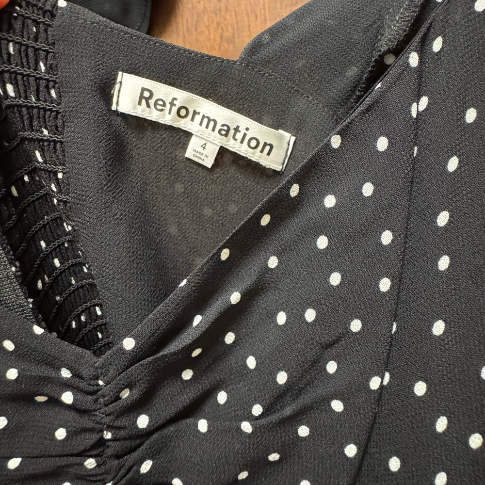 NWT Reformation Myah Dress - Size 4 - Picture 3 of 9
